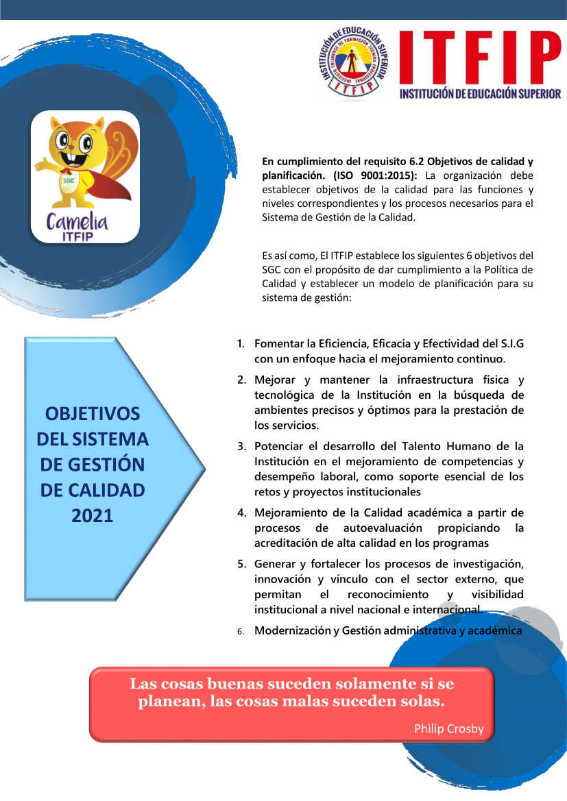 Objetivos-de-calidad Objetivos de Calidad