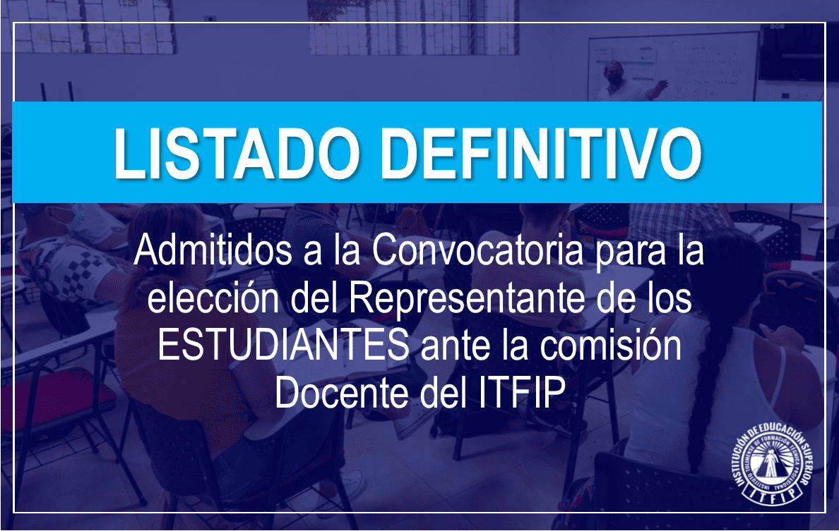 Listado Admitido Representante Estudiantes